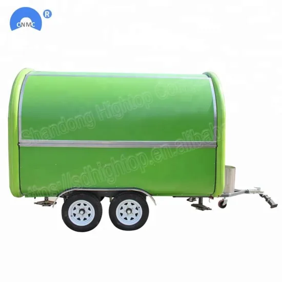 Ice Cream Selling Machine Food Van Trailer For Sale in China