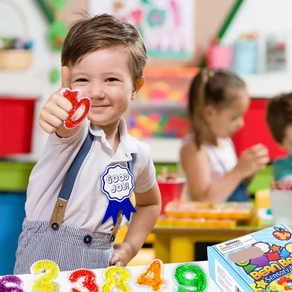 Factory Original Gel Bead Math Educational Toys: A Fun Maze Game for Kids Learning Numbers and Math Skills