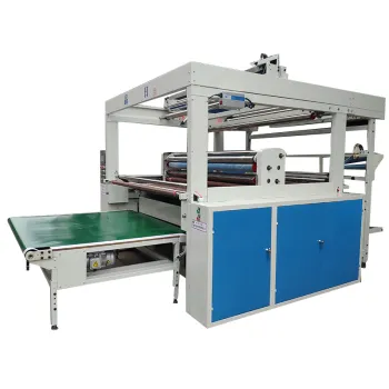 Jingri High Speed No-Knife Mesh Belt Model High-Grade Fabric Finishing & Folding Machine