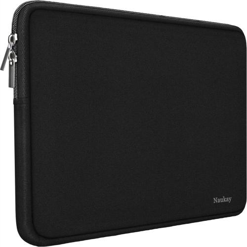 Caixa de manga de laptop preta para promoção