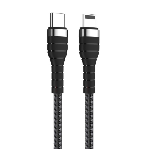 Zebra Stripe Type-C to Lightning Fast Charger Cable