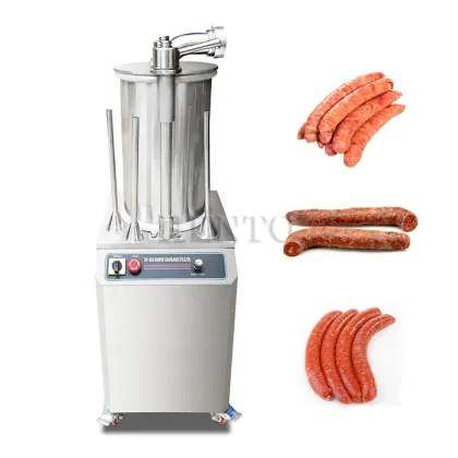 Hydraulic Sausage Stuffer / Chicken Sausage Making Machine