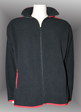 100 percent polyester polar fleece jacket for lady