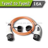 16A 1Phase EV Charging Cords IEC62196-2 Male to Female