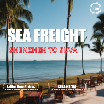 Freight di mare da Shenzhen a Suva Fiji