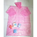 Cheap disposable raincoat with sleeve