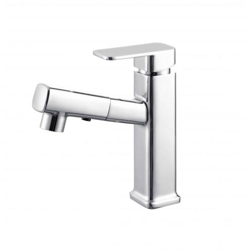 Multifunctional Brass Household Pull Out Basin Faucet