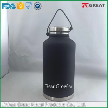 67oz 2000ml double wall stainless steel water bottle vacuum insulated thermos bottle