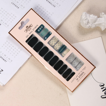 Long-Lasting Full Cover UV Gel Nail Wraps and Semi-Cured Gel Nail Stickers: Enhance Your Nails with Professional-Quality Products