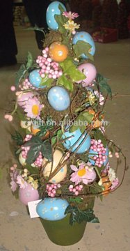 amazing handicrafts colorful easter eggs tree decor