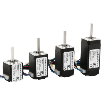 HanBuild NEMA 8 Stepper Motor 1.8°: Ideal for Game Console Accessories and 20-Step Applications