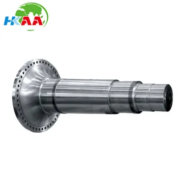 Customized 5-axis machining billet steel wind turbine main shaft