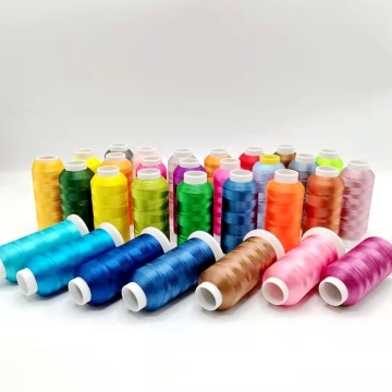 High-Quality 100% Polyester Embroidery Thread Manufacturing: 5000m Suitable for Computerized Embroidery Machine Use