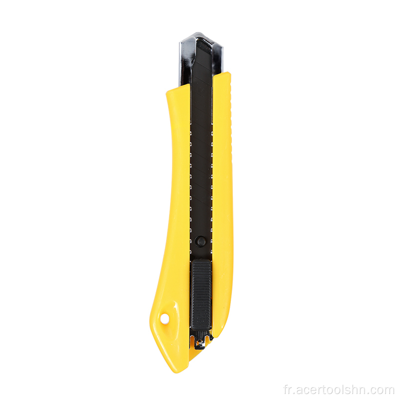 Couteau à casser en plastique de 18 mm et 9 mm