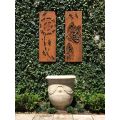 Laser Cut Decorative Metal Corten Steel Garden Screen