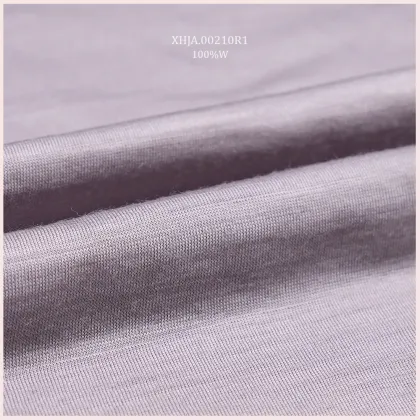 Sustainable 100% Merino Wool Jersey Fabric Polo Shirt T-shirt Sportswear