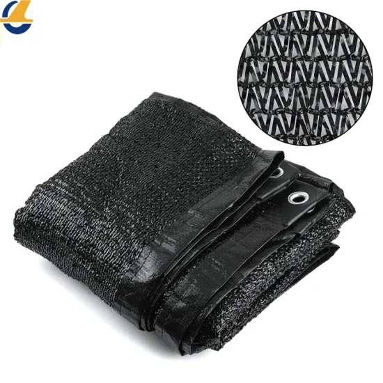 Black Cargo Net and Shade  Tarp