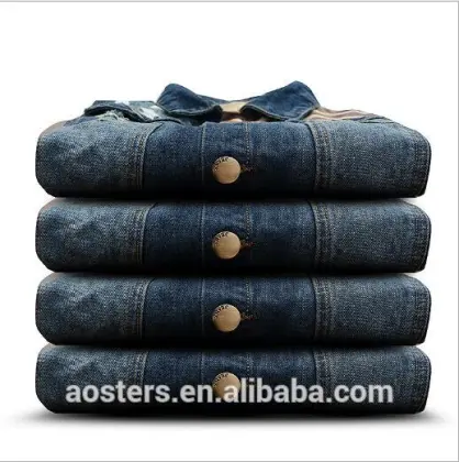 2017 latest design winter heavy windproof men jeans jacket