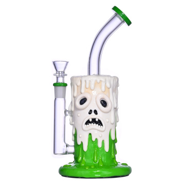 9.4Glass Bubbler e nang le li-dofuser tse tsitsitseng tsa metsi a nang le matloana pipe ea polymer