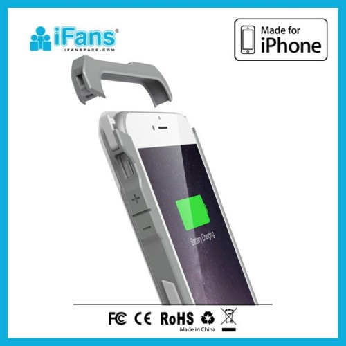 MFi ultra slim cell phone case for iphone 6 case,battery charger case for iPhone 6