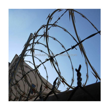 Stainless Steel Razor Barbed Wire Mesh Fence Suppliers in Nigeria
