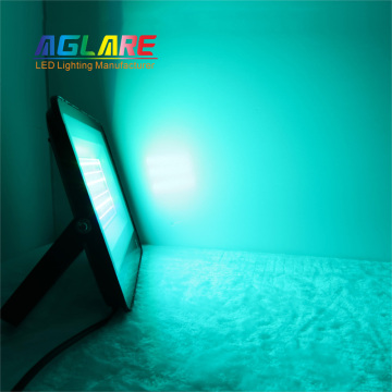 Fast Delivery Dropshipping Outdoor Lighting: RGB Remote Control 50W/100W/150W Garden Spotlights & Flood Lighting