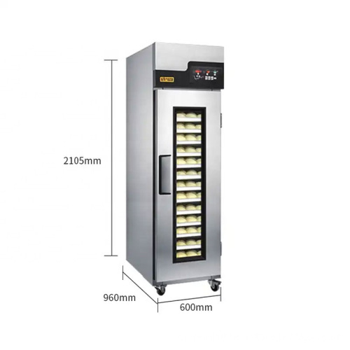 Professional Commercial Baking Equipment: Bread Making Machine, Dough Proofer Cabinet with 18 Trays - Ideal for Bakery Use