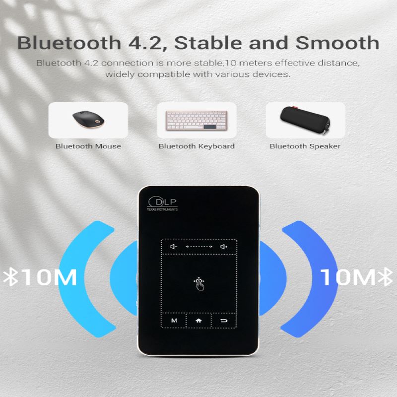 5G WiFi Bluetooth 4K Projector