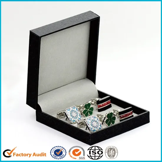 New Design Flip Top Cufflinks Packaging Box