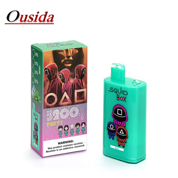 Original RandM Squid Box 5200 Puffs Disposable Vapes