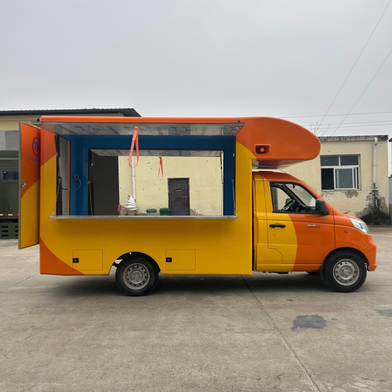 outdoor egg bread truck korean egg bread van