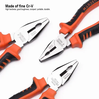 OEM Chrome Vanadium Pro Combination Pliers - 6'', 7'', 8''