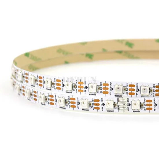 Magic RGB Addressable LED Light Strip (WS2812, 5V, 60 LEDs/m, 18W) - Multi-Color Illumination
