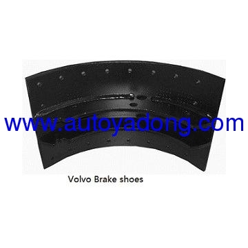 truck brake shoes,volvo brake shoes 3095194,size:150*410