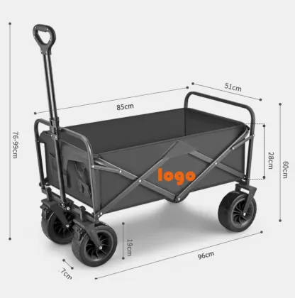 Micro Collapsible Camping Garden Cart