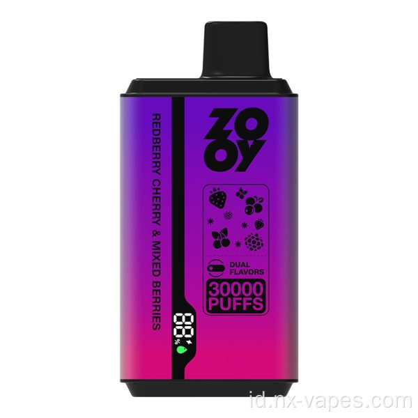 Zooy Twins 30000 Puffs Disposable Vape Harga Grosir