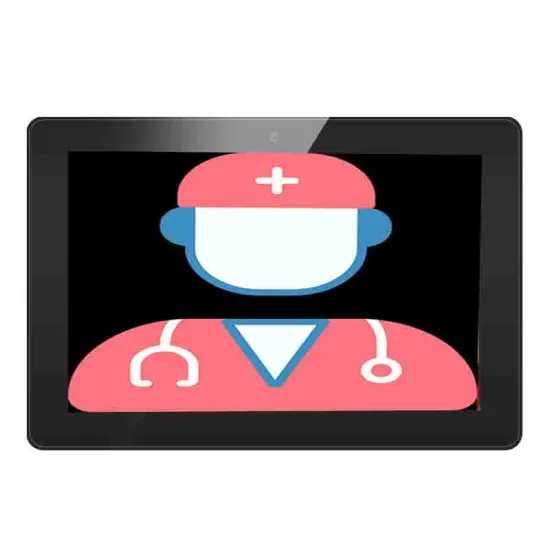 Medical Tablet with POE NFC Capacitive Touch