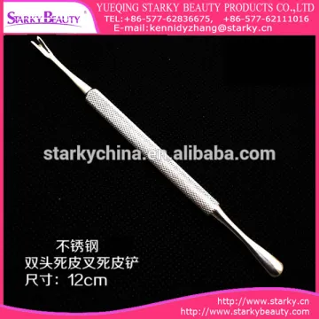 Multi-functional Cuticle Pusher,Cuticle fork,Callus Remover