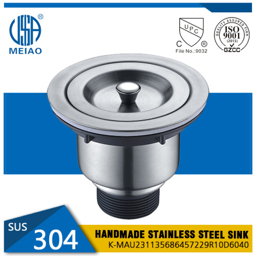 Կրկնակի ամանի 304stainless undermount Խոհանոցային լվացարան