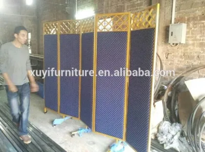 Modern Design Garden Folding Screen Wooden Partition