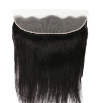 Virgin human hair unprocessed straight 13x4 Lace Closure 100% brazilian Remy human hair lace Frontal Closure