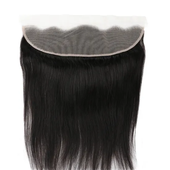 Virgin human hair unprocessed straight 13x4 Lace Closure 100% brazilian Remy human hair lace Frontal Closure
