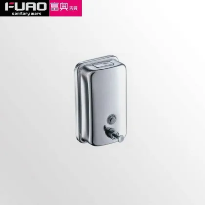 FUAO Attractive and durable ceramic mason jar soap dispenser