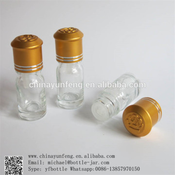 5ML small clear essential oil glass bottle, wholesale glss bottle
