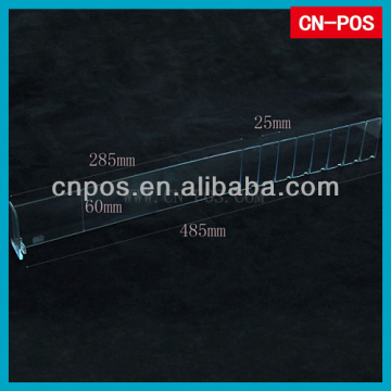 plastic breakable divider for supermarket displaying