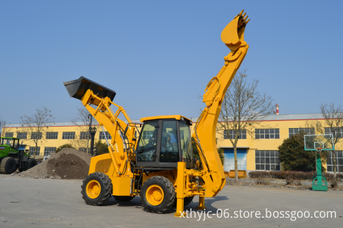 EPA Certified ISO Compliant HUAYA 4.2 4.5 5 Ton WZ Series Luxury Backhoe Excavator with Cab and Attachments