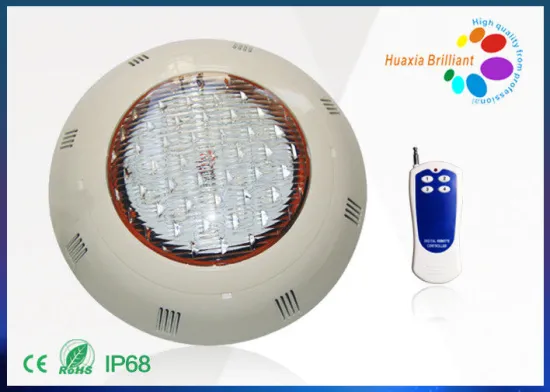 Wall Mounted Rgb Waterproof Led Pool Light 27w With Plastic Body