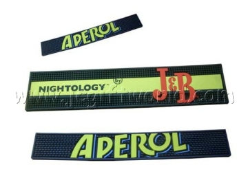 Custom Promotion Soft PVC Rubber Bar Mat