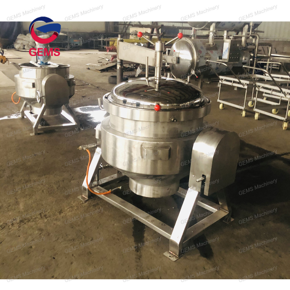 100L Soup Cooking Kettle with Agitator Cooking Pot