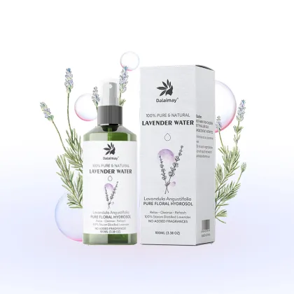 Pure Lavender Hydrosol Spray - Natural Facial Toner & Body Water